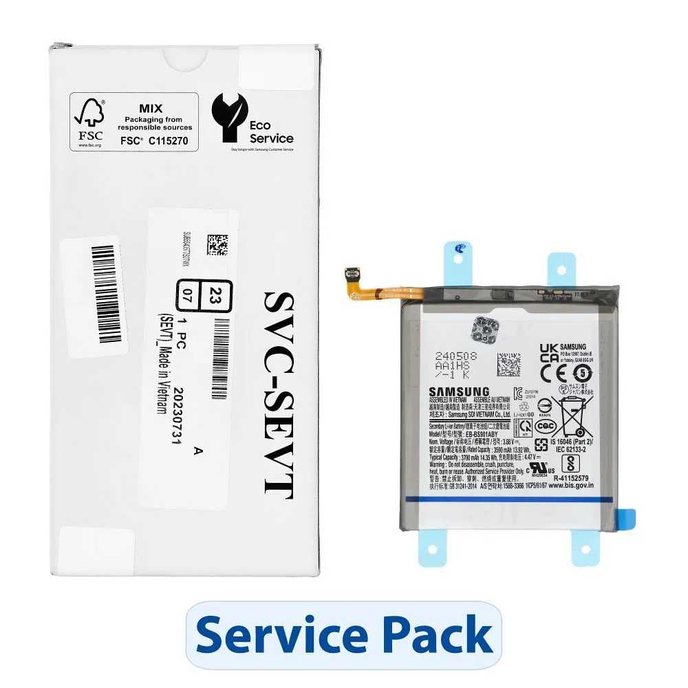 Baterie ServicePack EB-BS901ABY pro SAMSUNG S22 5G S901 GH82-27494A