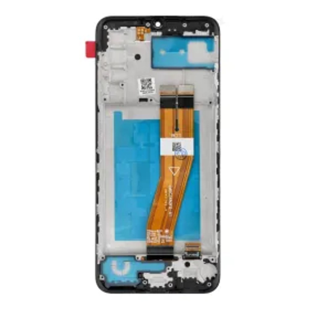 LCD displej pro Samsung A03S A037G OEM s rámečkem (164 mm)