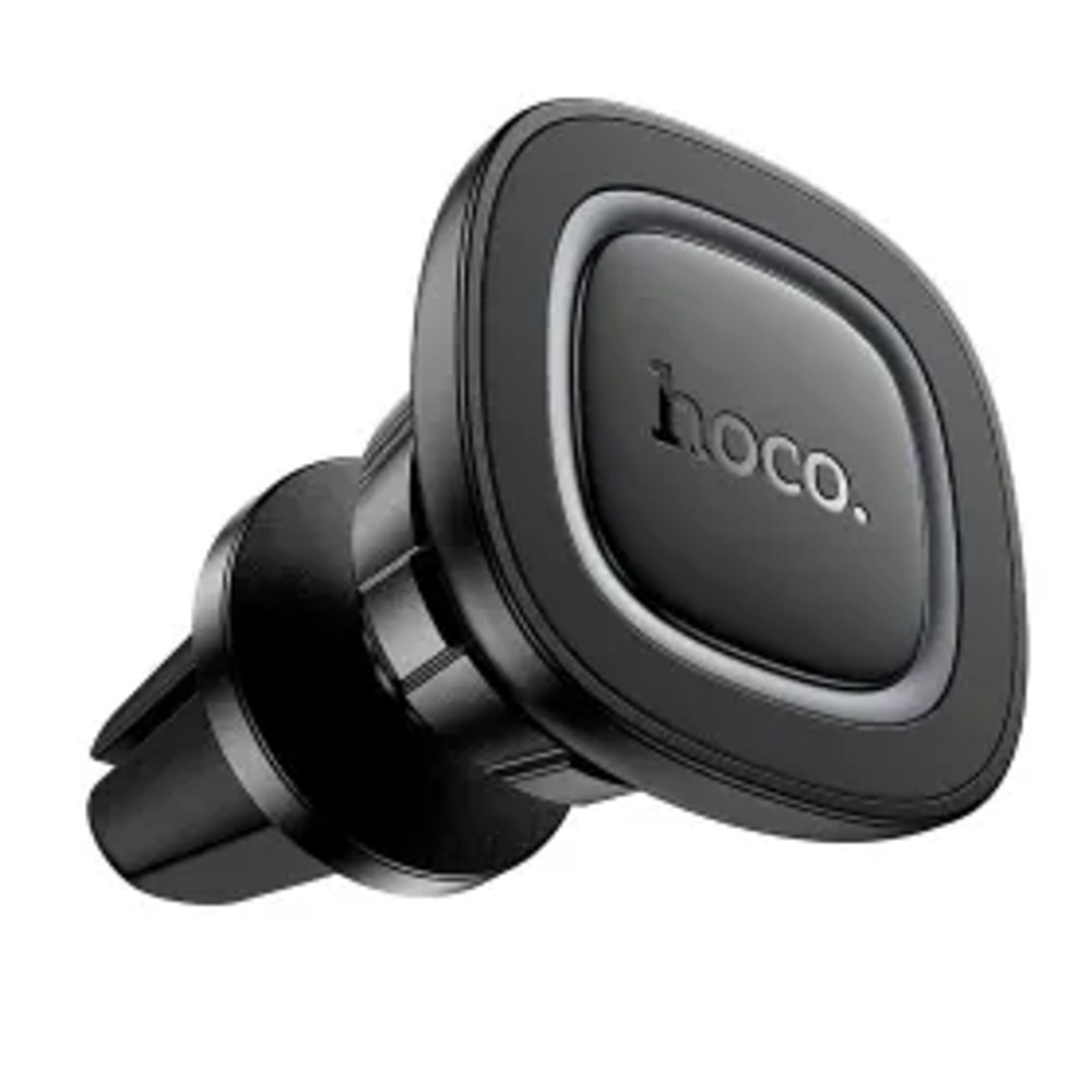 Magnetický držák do auta HOCO pro ventilaci H72 černý kov šedý